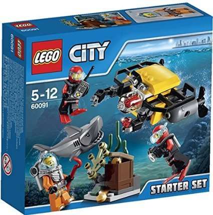 LEGO 60091 City Explorers Deep Sea Starter Set £6 (Prime) £9.99 (non Prime) @ Amazon