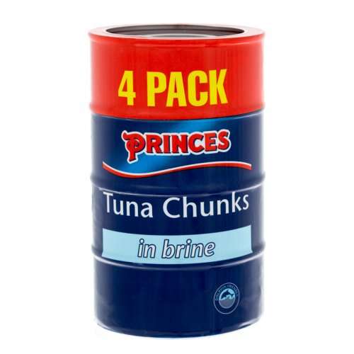 4 Pack Princes Tuna Chunks £2.50 at ASDA