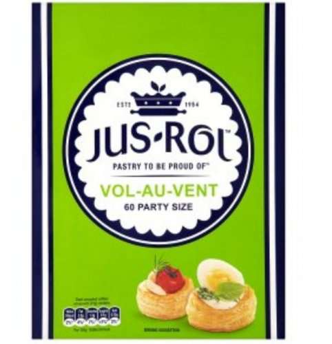 60 Vol-au-vent  cases (Jus-Rol) only £1.25 @ Iceland instore/online