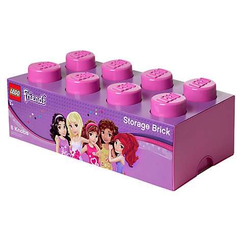 LEGO Friends 8 Stud Storage Brick, Pink or Purple reduced to clear now £15.50 + £2 C+C  @ John Lewis
