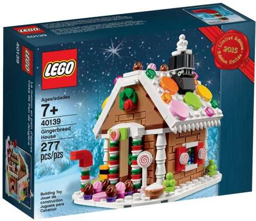 Free Lego Gingerbread House 40139 With all orders over £60 27th November - December 18ty