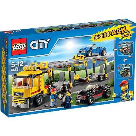Lego city vehicle 3in1 set down to £30 from £40 at Asda
