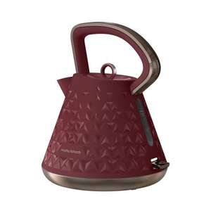 Morphy Richards Prism Textured Merlot Kettle (and/or toaster) £59.00 @ Housing Units