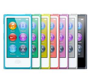 APPLE iPod nano - 16 GB, 7th Generation was £129 now £89 Today only @ Currys