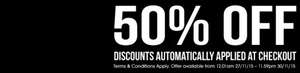 Black Friday 50% off at Hitec on footwear and outdoor apparel