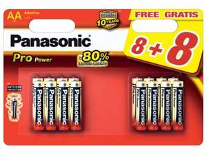 Panasonic Pro Power Gold Batteries - £3.79 @ Lidl