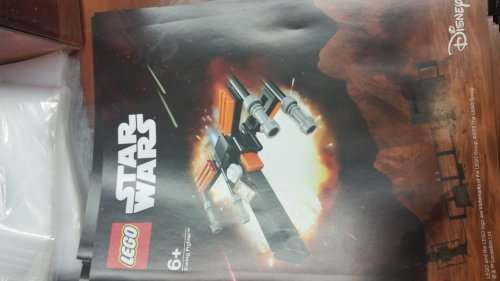 Free mini Lego X-Wing Fighter Instore @ Toys R Us