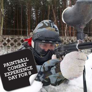 Paintball entry for 8 people at Gettingpersonal.co.uk