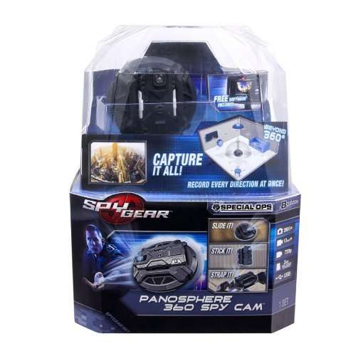 Spy Gear Panosphere 360-Degree Spy Cam Kit for £8.99 in store at Home Bargains.