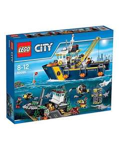 Lego City Deep Sea Exploration Vessel & Lego Creator Blue Power Jet both 50% off £40 +£3.50 delivery at The Brilliant Gift Shop