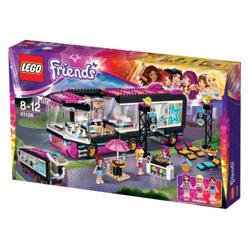 LEGO Friends Pop Star Tour Bus 41106 £34.99 (RRP £49.99) @ Smyths Toys - Free delivery or free click and collect [1 @ £32.51 at Amazon (Warehouse deal - Very Good condition)