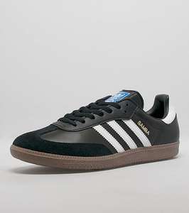Adidas Originals Samba leather black - £31.50 delivered with code - Scorpion Shoes