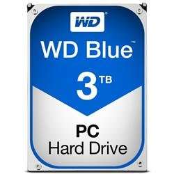 WD Blue 3TB Desktop Hard Disk Drive - SATA 6 Gb/s 64MB Cache 3.5 Inch - Dabs £75.96 posted