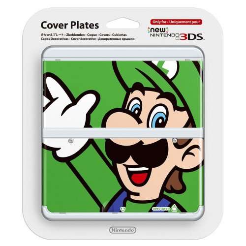 New Nintendo 3DS Cover Plate Luigi - £5.85 - Shopto (Also Peach & Camouflage)