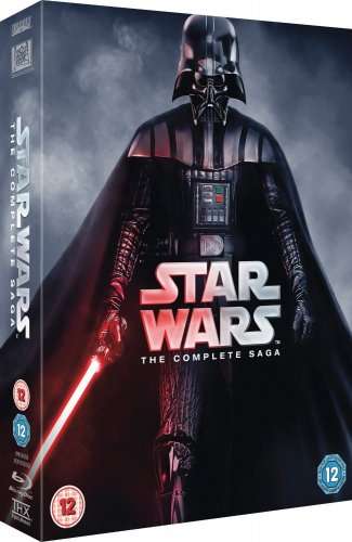 Star Wars - The Complete Saga [Blu-ray] [Region Free] £49.81 @ Amazon