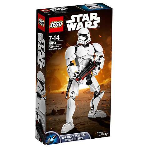 LEGO First Order Stromtrooper Buildable Figure £9.99 instore at Sainsburys