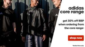 30% OFF Adidas Core Sports Wear @ acasports