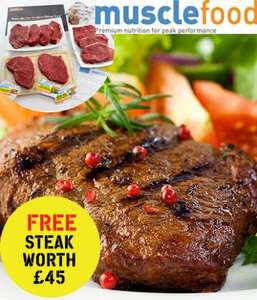 10 steaks £45 steak hamper + 5 issues of Men's Fitness mag USE DIRECT LINKS IN DESCRIPTION £5@ Dennis Publishing