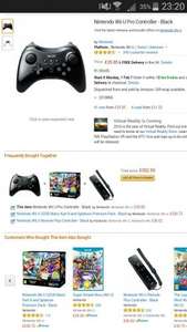 Nintendo Wii U Pro Controller - Black £35.85 @ Amazon
