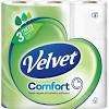 9 rolls of Velvet 3 ply toilet tissue £1.89 @ Family Bargains