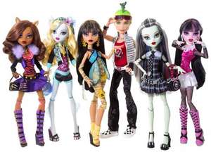 Monster high dolls now £2 @ tesco instore