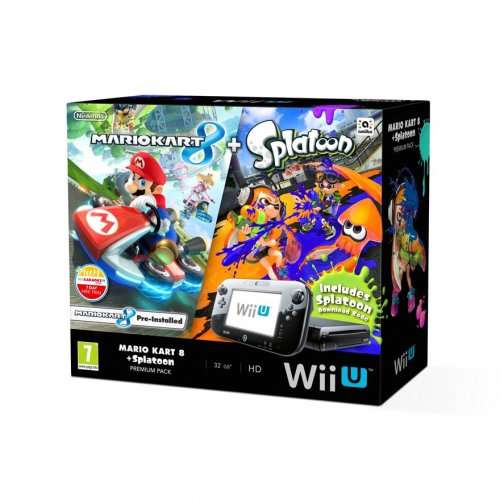 Wii U Premium Console 32GB (Includes Mario Kart 8 + Splatoon) £219.99 @ Smyths