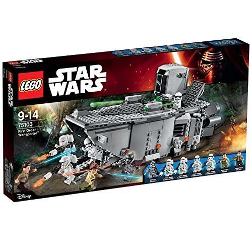 20% off LEGO Star Wars 75103: First Order Transporter £63.97 Amazon