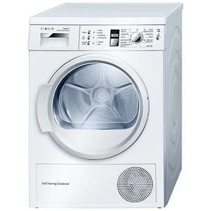 Bosch WTW863S1GB Exxcel 7kg Freestanding Condenser Tumble Dryer £474 + delivery @ bhsdirect