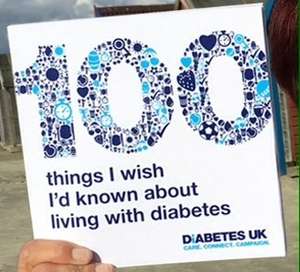 Free Book on 100 things I wish I’d known about living with diabetes’ @ Diabetes.org.uk
