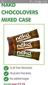 25% off nakd chocolovers case £11.24 @ NBF