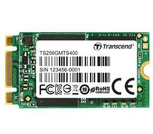256GB Transcend 42mm M.2 NGFF 6G SSD 42mm Length £73.20 @ Kustom PCs