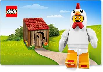 Free Easter Minifigure with orders of £15 or more, and free Olaf's Summertime Fun polybag with any Lego Disney Princess order @ Lego Store