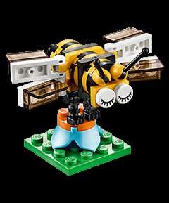 Free Lego Bumble Bee Model Mini Build - in Lego stores.