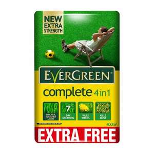 Evergreen Complete 4in1 Lawn Feed 400m2 £14.99 @ Roys of Wroxham (£4.99 del)