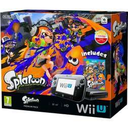 Black Wii U Premium with Splatoon (Wii U) £199.99 @ Game