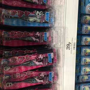 Monster high battery tooth brush 39p @ Home Bargains