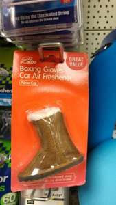 boxing gloves air freshener - £1 @ Poundland