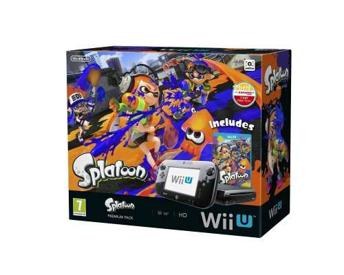 Wii U Premium Pack with Splatoon - £199.99 - Amazon
