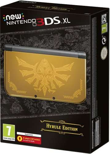 New Nintendo 3DS XL Hyrule Edition Console £155 [Using Code] @ Tesco Direct