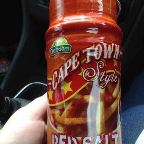 Farmfoods Cape Town style red salt 99p 300g