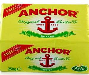 Anchor Butter 250g £1 online @ Tesco