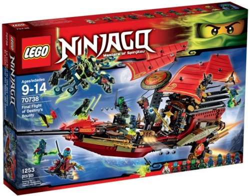 LEGO Ninjango Final Flight of Destiny's Bounty Boxset 30% £69.99 at Ebay/Argos