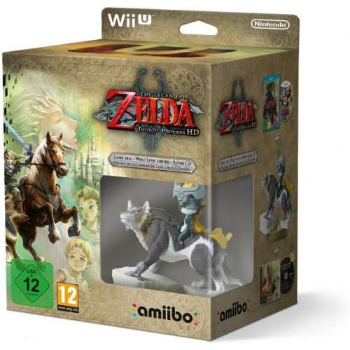The Legend of Zelda: Twilight Princess HD + amiibo + Sound Track CD | WII U £34.85 Delivered @ Shopto