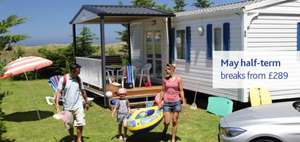 4 night, family, May school holiday break in French Mobile Home £289 Brittany Ferries