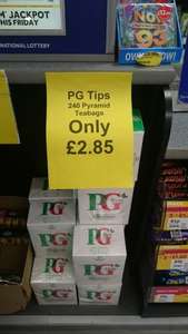 Pg Tips 240 for £2.85 @ One Stop