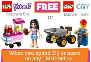 Free Lego City Dumper Truck or Lego Friends Cupcake Stall with £15 Spend on Lego @ Toys R Us (poss Glitch see op for details)