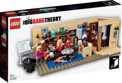 Lego Ideas The Big Bang Theory £35 + Free Toy Worth £5 @ Tesco Direct [Plus Clubcard Boost]