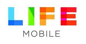 Lifemobile 1 month - 2000 minutes / 5000 texts / 1 GB data - £1.00