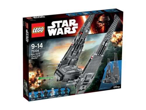 LEGO Star Wars 75104: Kylo Ren's Command Shuttle £74.92 prime / £79.67 non prime @ amazon