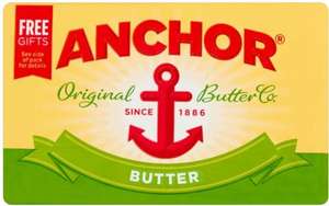 Anchor butter (500g) £2 Asda/Tesco
